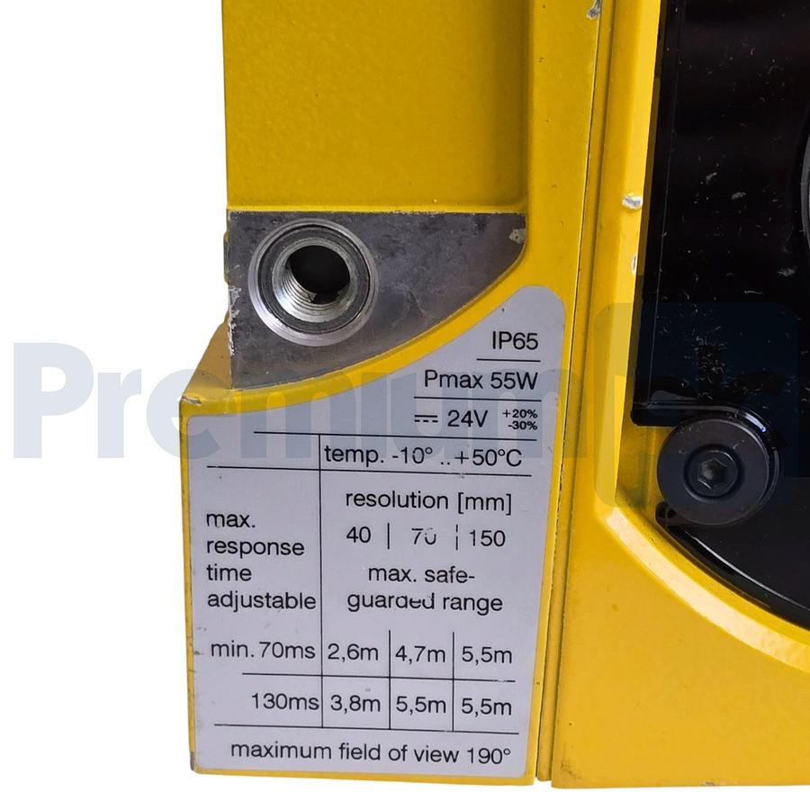Used SICK S30A-6111DP - 1045653 S3000 PROFINET IO Professional Safety Laser Scanner