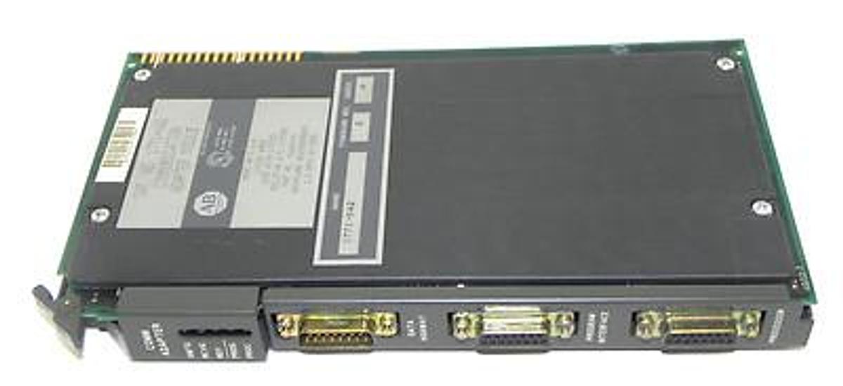 Used ALLEN BRADLEY 1771-KA2 COMMUNICATION ADAPTER MODULE F/W REV. G SER. A