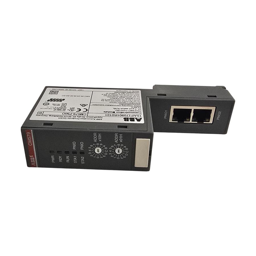 Used ABB CM579-PNIO 1SAP170901R0101 AC500 Comm. Module PROFINET IO RT Controller NSMP