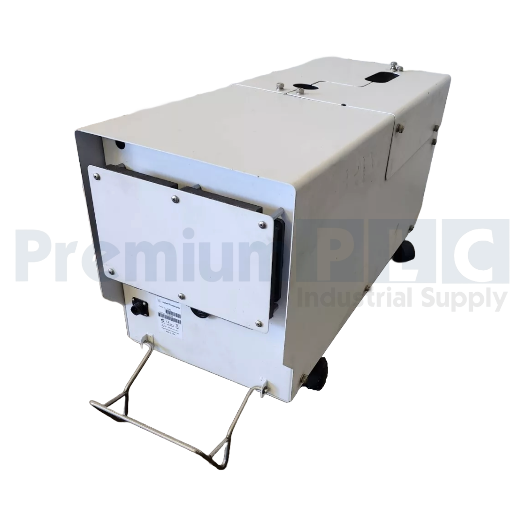 Used BOC EDWARDS E2M28 ROTARY VANE PUMP 115V/230V W/AGILENT G3199B QUIET COVER II