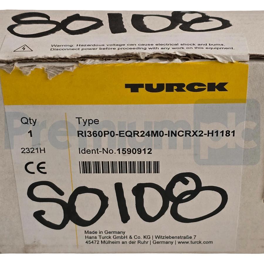 Turck RI360P0-EQR24M0-INCRX2-H1181 S/S Contactless Encoder 10-30V | 1590912 NSMP