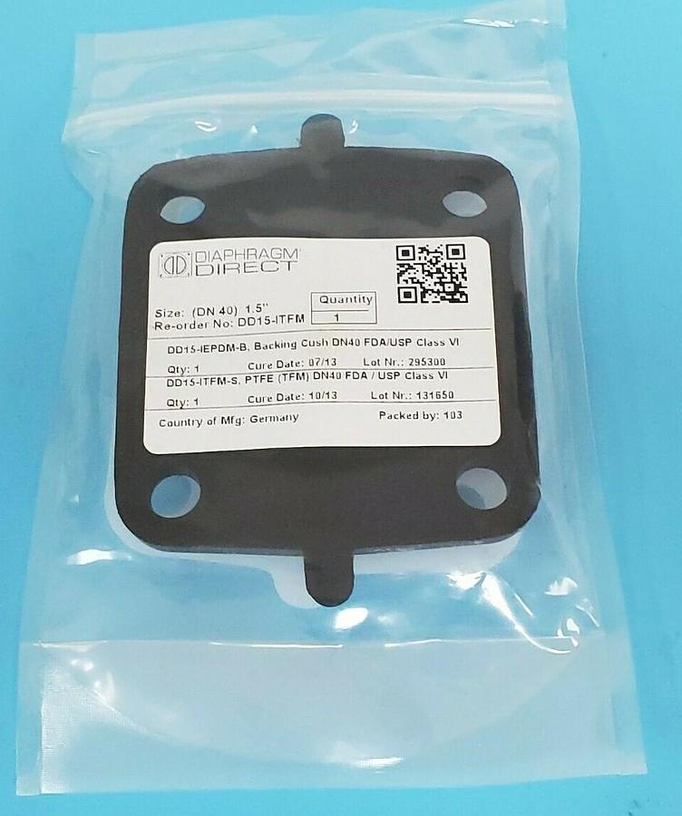 Used NEW DIAPHRAGM DIRECT DD15-ITFM DIAPHRAGM DD15ITFM