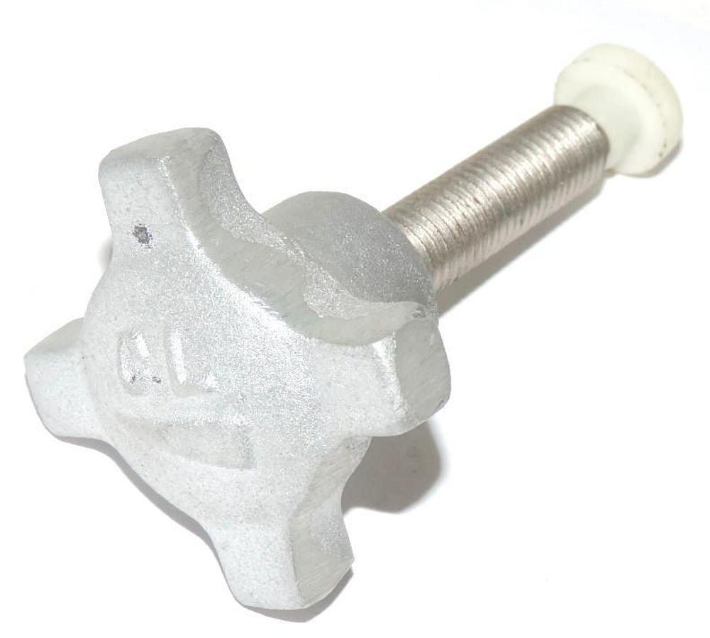 Used NEW CARR LANE E13-7 498-0012 ADJUSTABLE SCREW THUMB, 7/16" THREAD