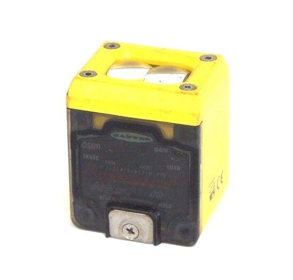 Used BANNER OSBR PHOTOELECTRIC SENSOR HEAD RECEIVER MFR. COD 0025A