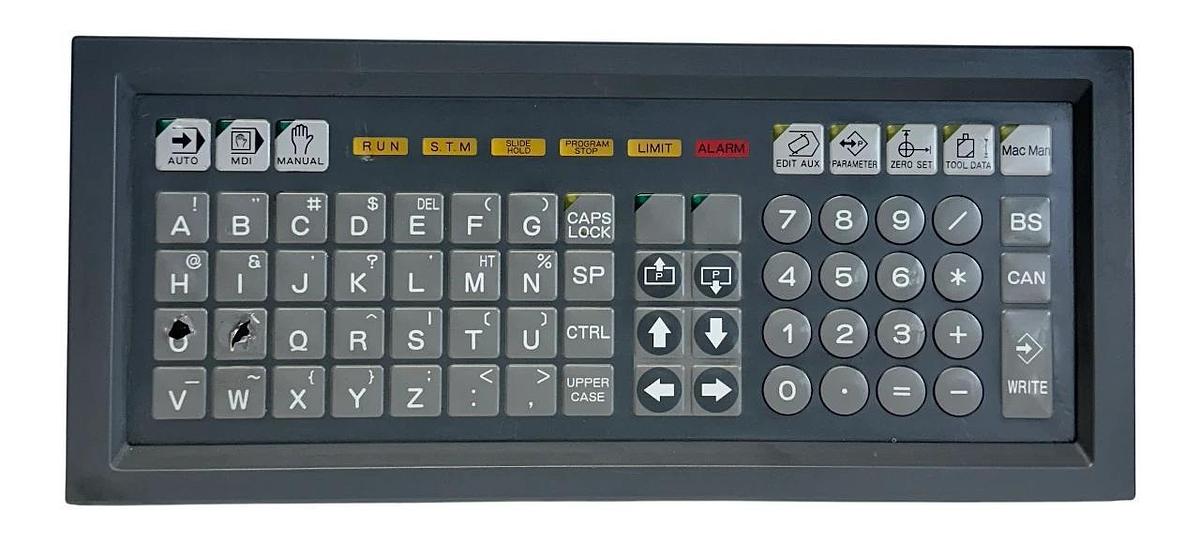 Used OKUMA M-SC / 971494 / C-9402-4101-1 OPUS 7000 OPERATOR KEYPAD ASSEMBLY USNP