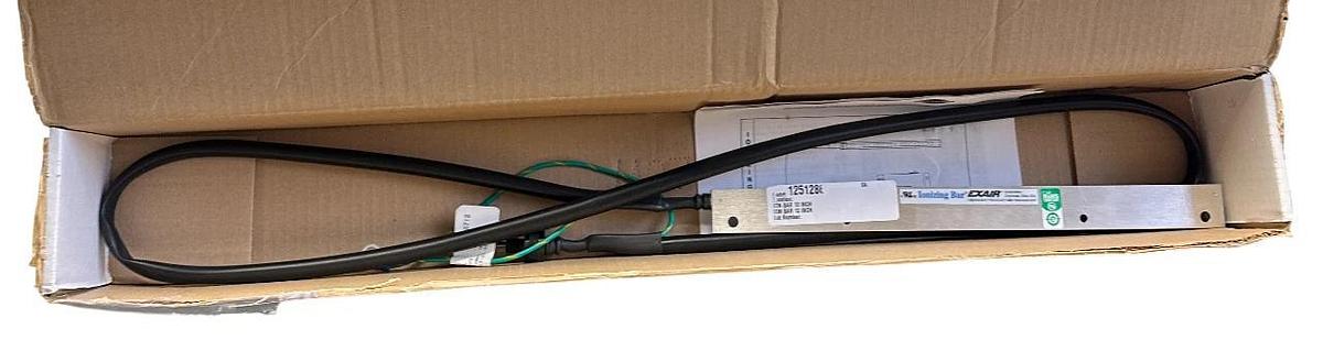 EXAIR MODEL 7012 ANTI-STATIC IONIZING BAR 12'' LENGTH ION AIR KNIFE SERIES NSMP