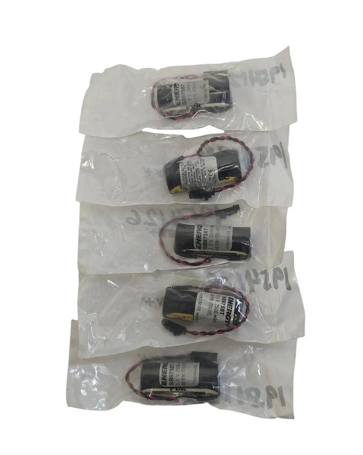 LOT OF 5 NEW ENERGY+ SB9758T BATTERIES 3.0V 2500mAHr 1771-XYC