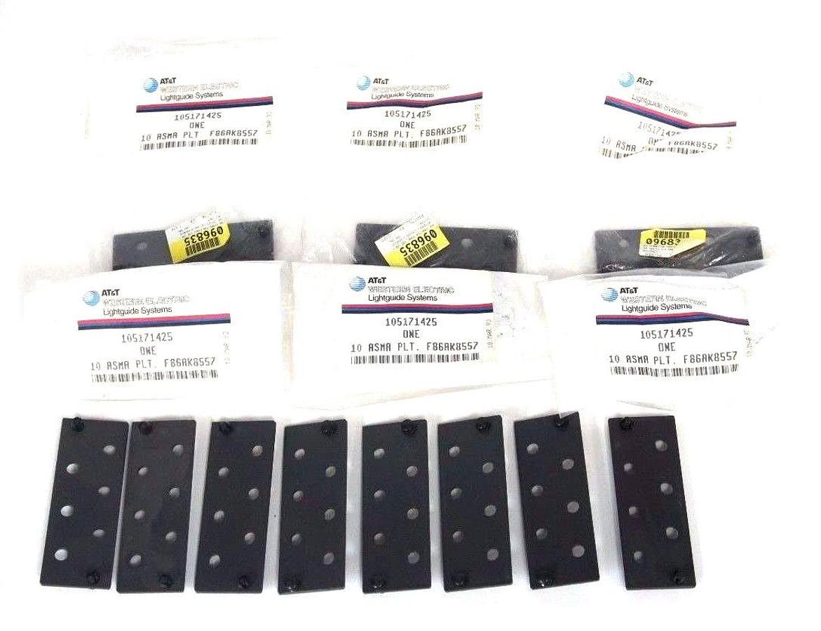Used LOT OF 13 NEW AT&T WESTERN ELECTRIC 105171425 MOUNTING PLATES F86AK8557