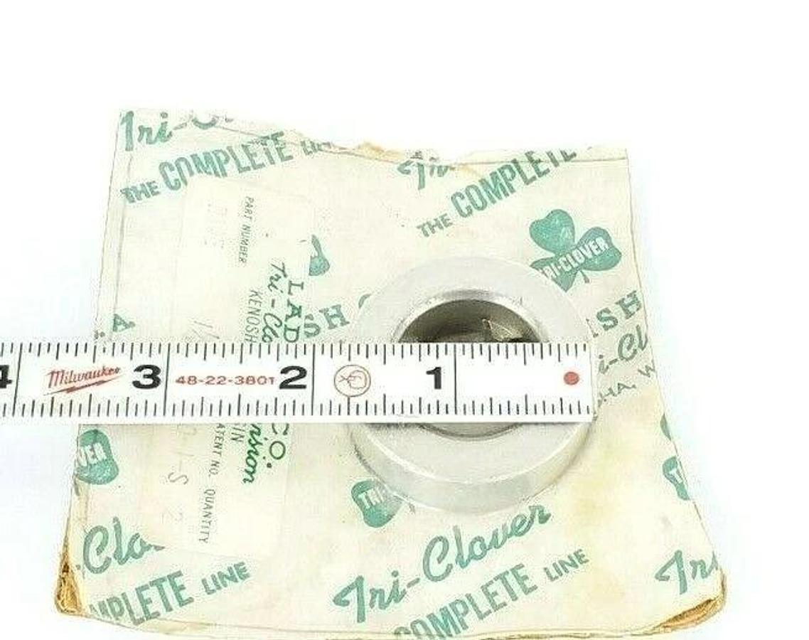 Used NEW TRI-CLOVER R10E-1-1/2-80-1-S WEAR RING