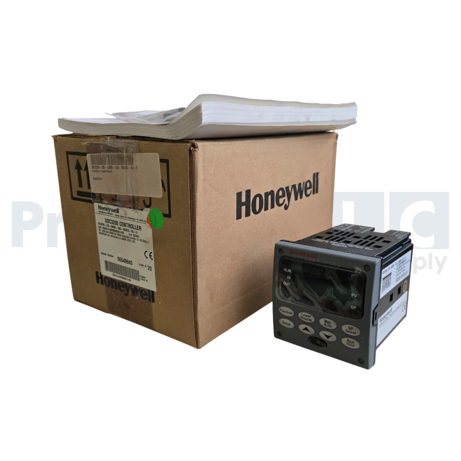 Used HONEYWELL UDC3200 UNIVERSAL DIN CONTROLLER DC3200-CB-000R-100-00000-E0-0 NSMP