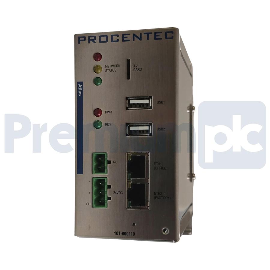 Used PROCENTEC ATLAS INDUSTRIAL E/NET (IE) DIAGNOSTIC SOLUTION DEVICE 101-800110 NSMP