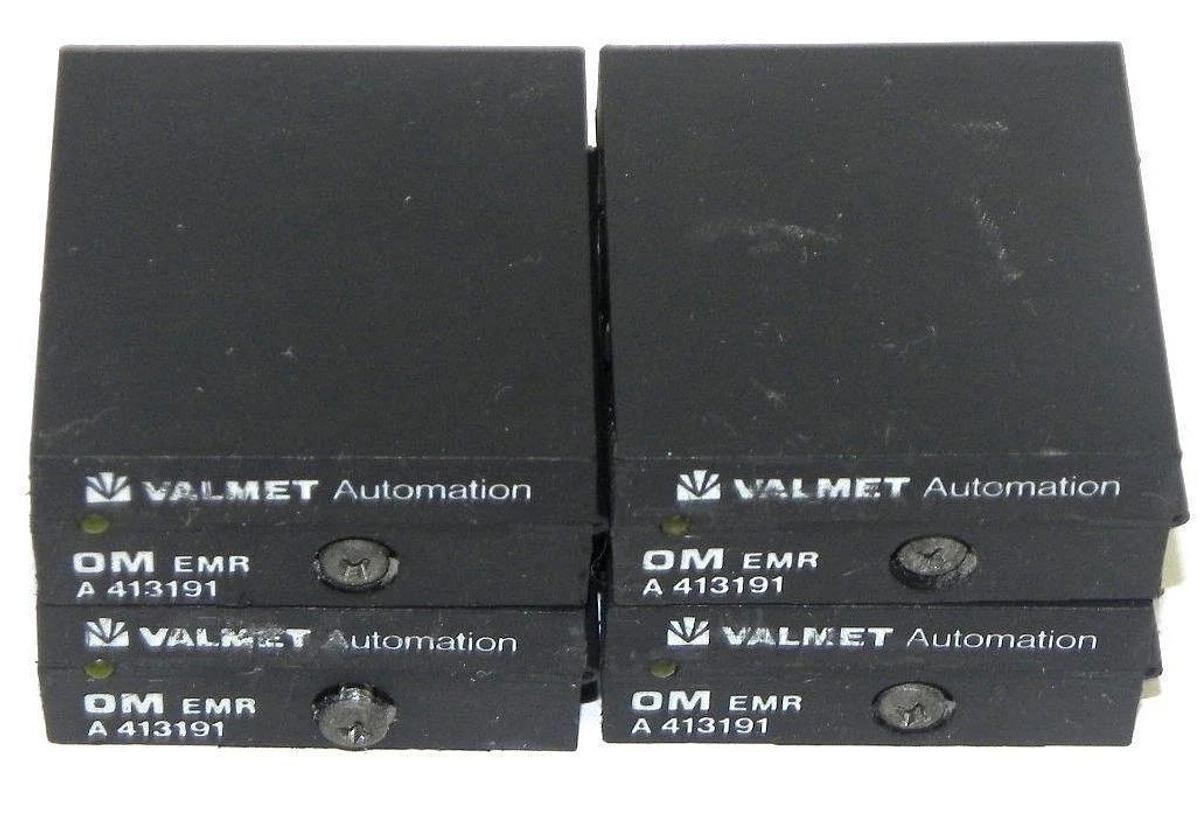Used LOT OF 4 VALMET A413191 RELAYS