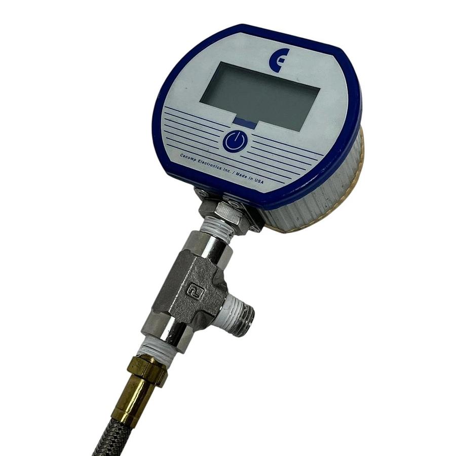 Used Cecomp Electronics DPG1000B5000PSIG-5 Digital Pressure Gauge 5000 PSIG