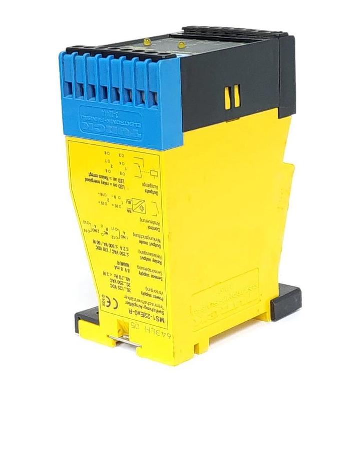 Used TURCK MS1-22EX0-R ISOLATED SWITCHING AMPLIFIER MS1-22EX0-R/20-250VAC/20-125VDC
