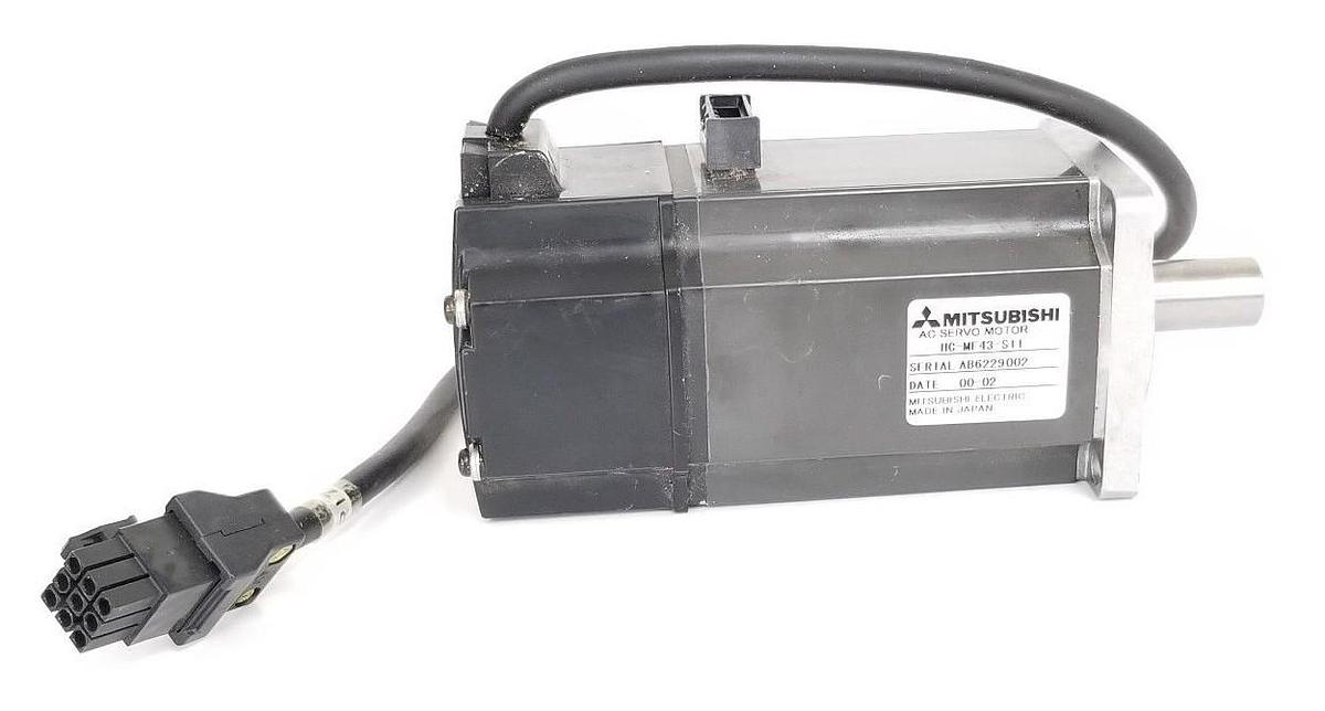 Used MITSUBISHI HC-MF43-S11 AC SERVO MOTOR HCMF43S11