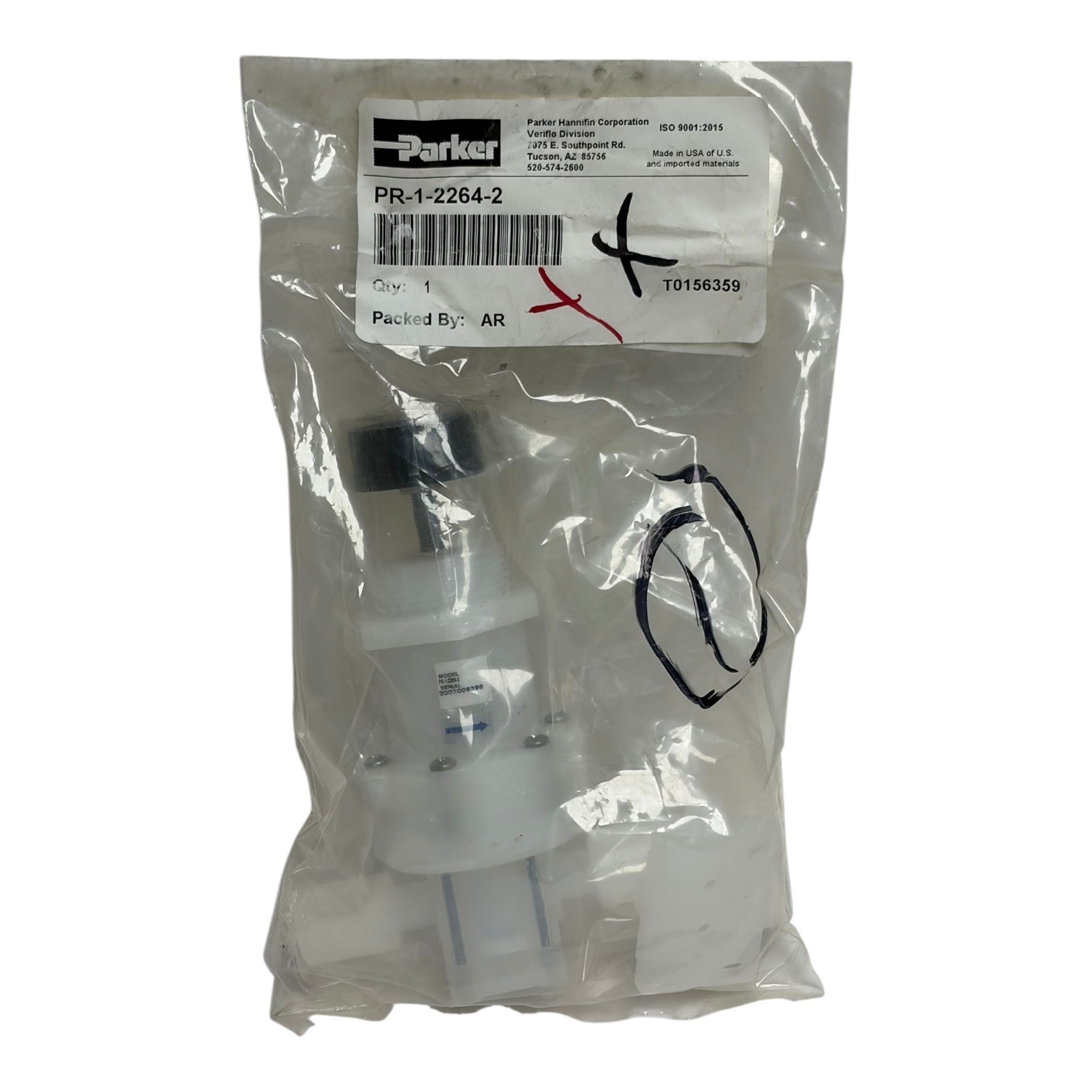 Parker PR-1-2264-2 Veriflo Division Pressure Regulator New Surplus