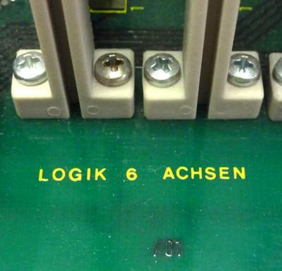 Used AUSGANGSSTUFE LOGIK 6 ACHSEN CONTROL BOARD NEW