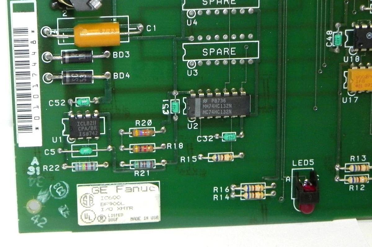 Used GE FANUC 44A717564-G02 TRANSMITTER MODULE IC600BF900L