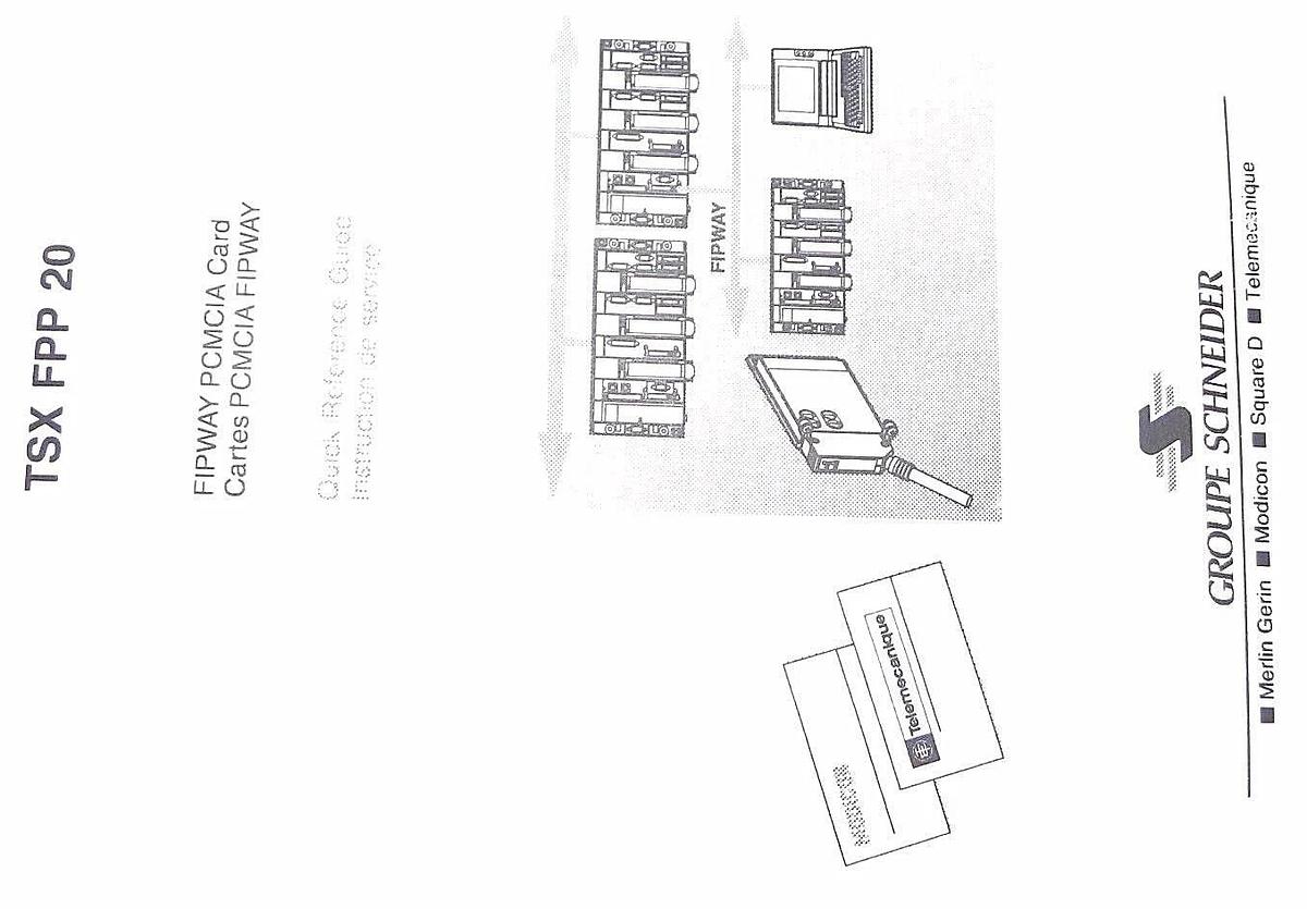 Used NIB SCHNEIDER ELECTRIC TSX-FPP-20 COMMUNICATION FIPWAY PCMCIA BOARD TSXFPP20