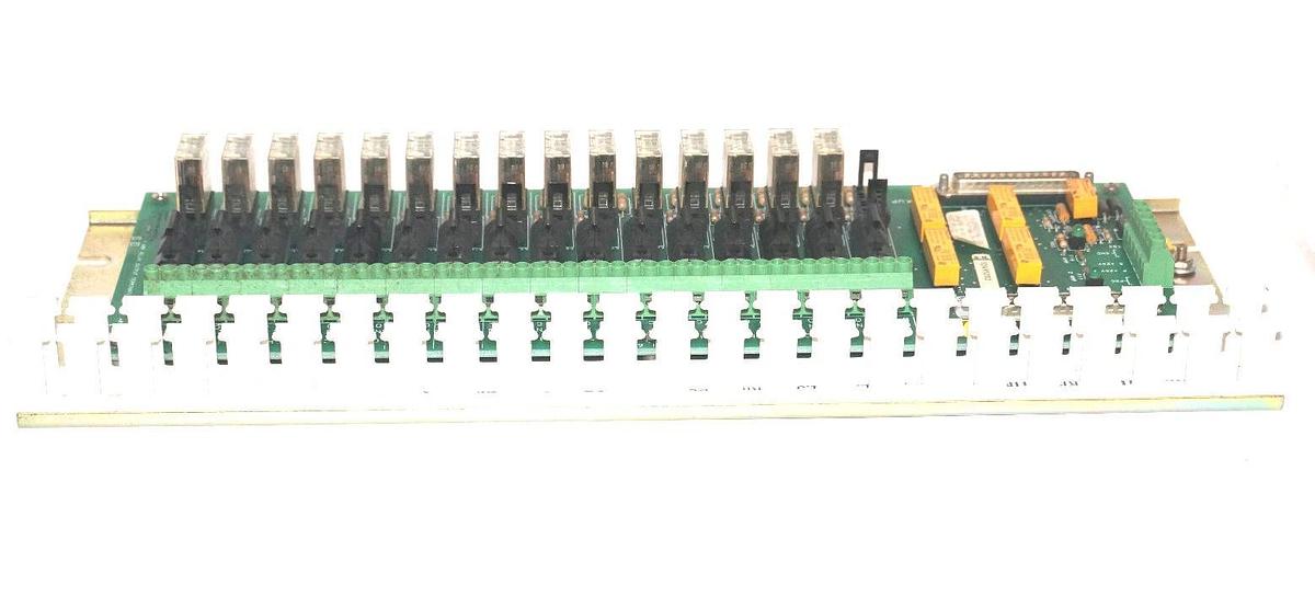 Used FISHER CONTROLS 41B7289X022-56 RELAY OUTPUT BOARD CL6774X1-A2 REV. H 41B7289X022
