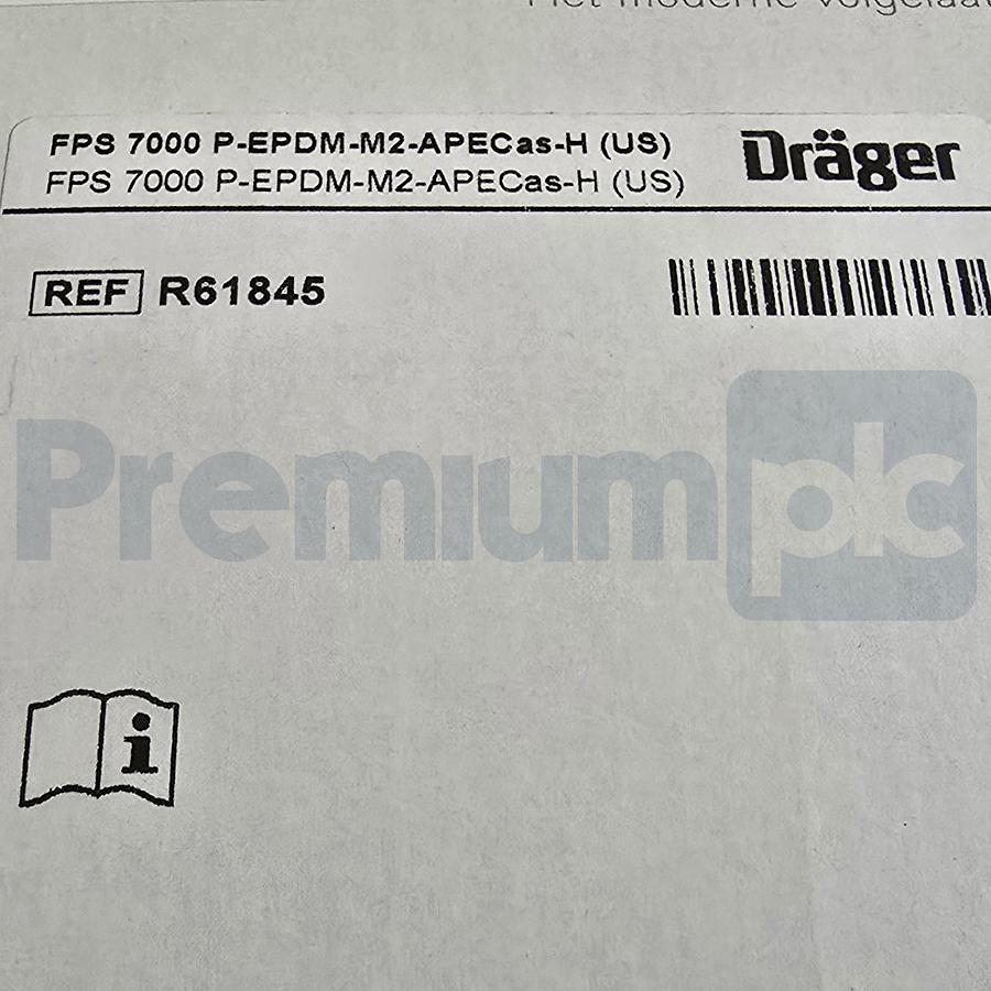 Used Draeger | Drager FPS 7000 P-EPDM-M2-APECas-H (US) Full Face Mask Size: M R61845