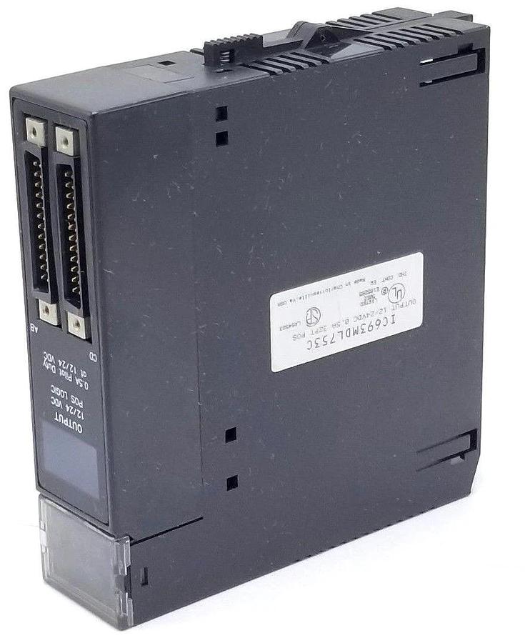 Used GE FANUC IC693MDL753C OUTPUT MODULE 0.5A, 32 PT POS, 12/24 VDC