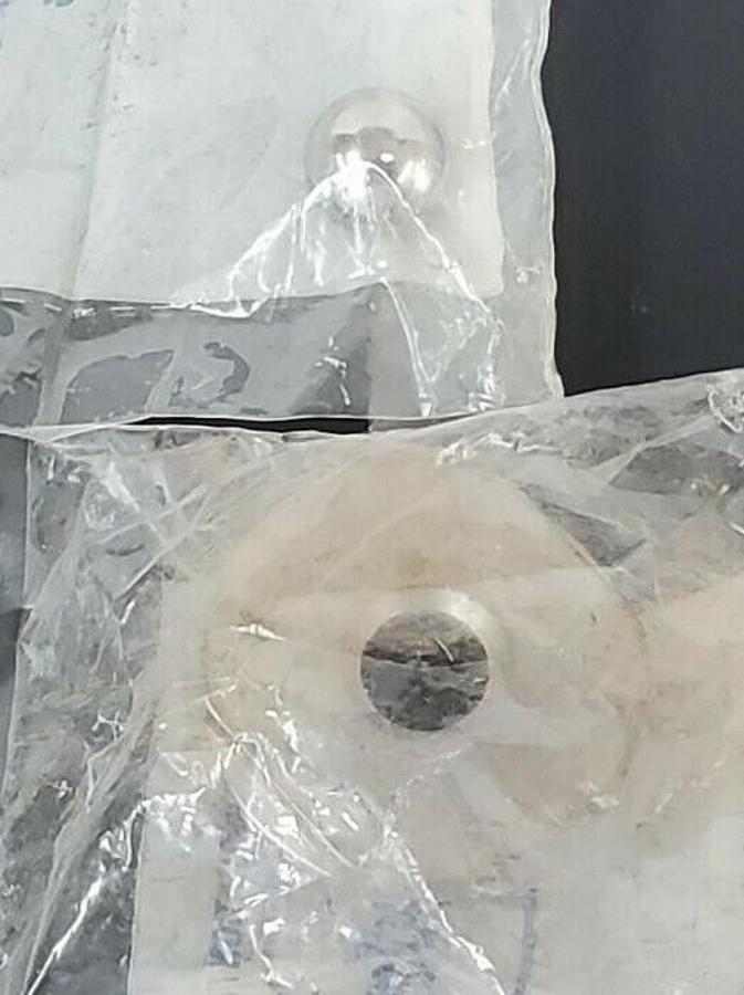 Used NEW NORDSON 503694 SIPHON BALL SEAT KIT *INCOMPLETE* (MISSING SIPHON BALL CAGE)