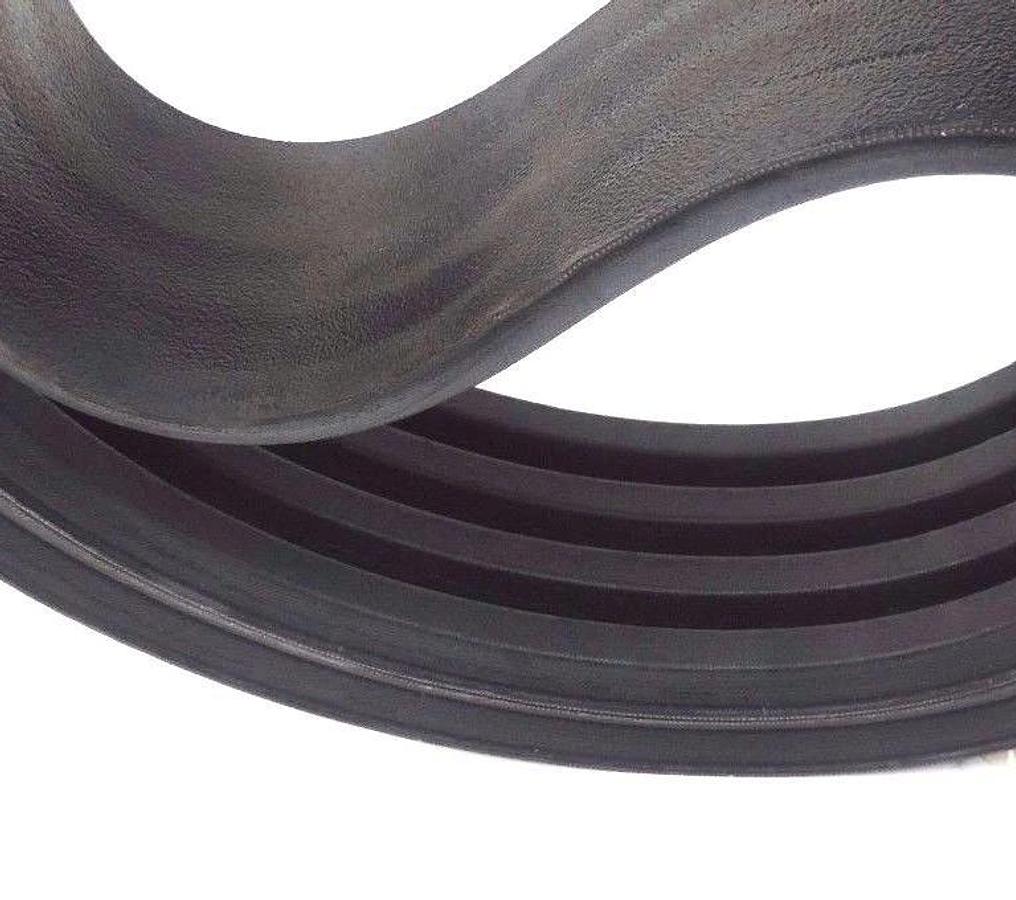 Used NEW GOODYEAR 20040266 4/B128 HY-T TORQUE TEAM V-BELT, B128, 4 RIB, 128'' INSIDE