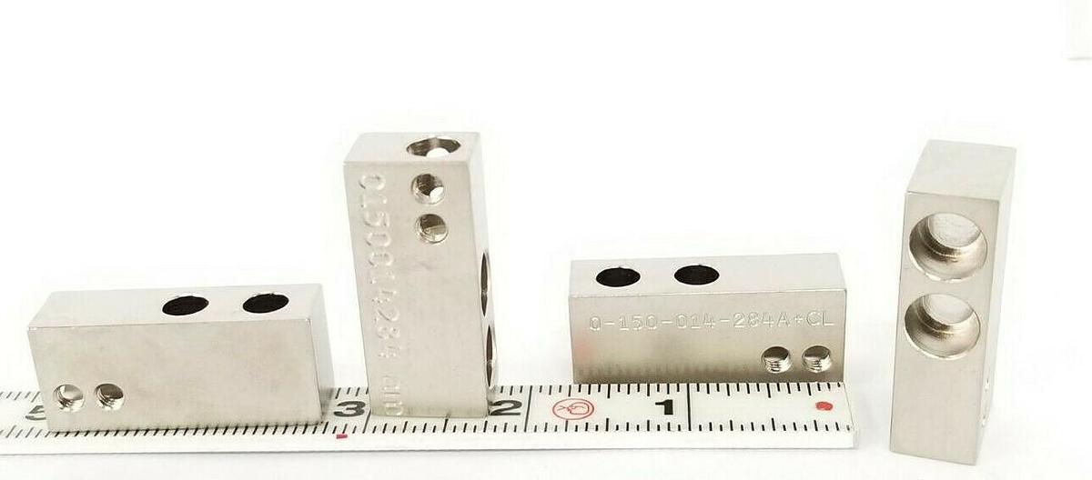 Used LOT OF 4 NEW KHS 0150014284 INLET CONV. OUTER NOSE ROLLER MOUNTS