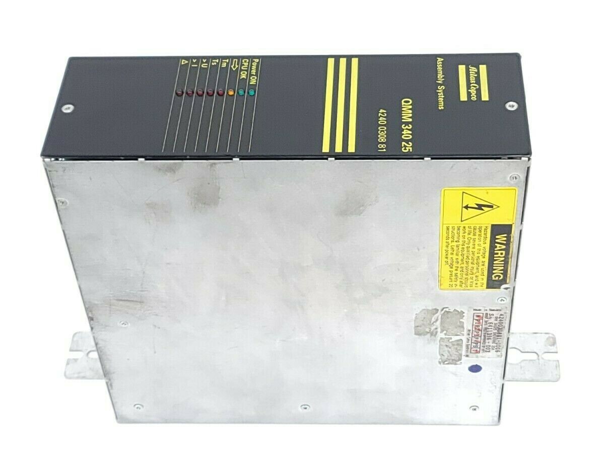 Used ATLAS COPCO QMM34025 SERVO CONTROLLER 4240030881-0006 P5