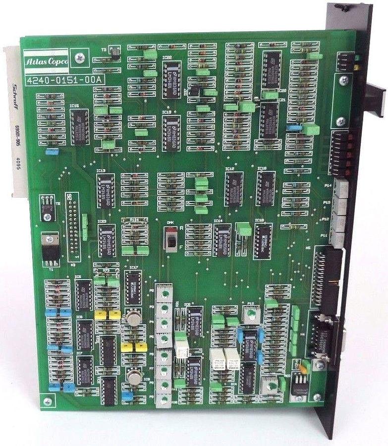 Used ATLAS COPCO 4240 0151-00 SERVO CONTROLLER TECH MOTIVE TOOL 4240015100-0001