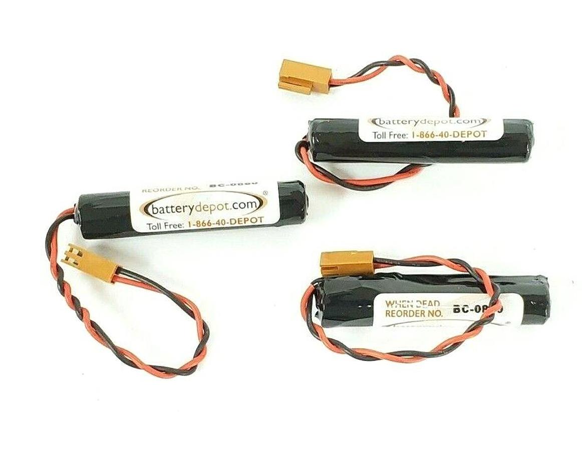 LOT OF 3 NEW BATTERY DEPOT BC-0860 BATTERIES BC0860