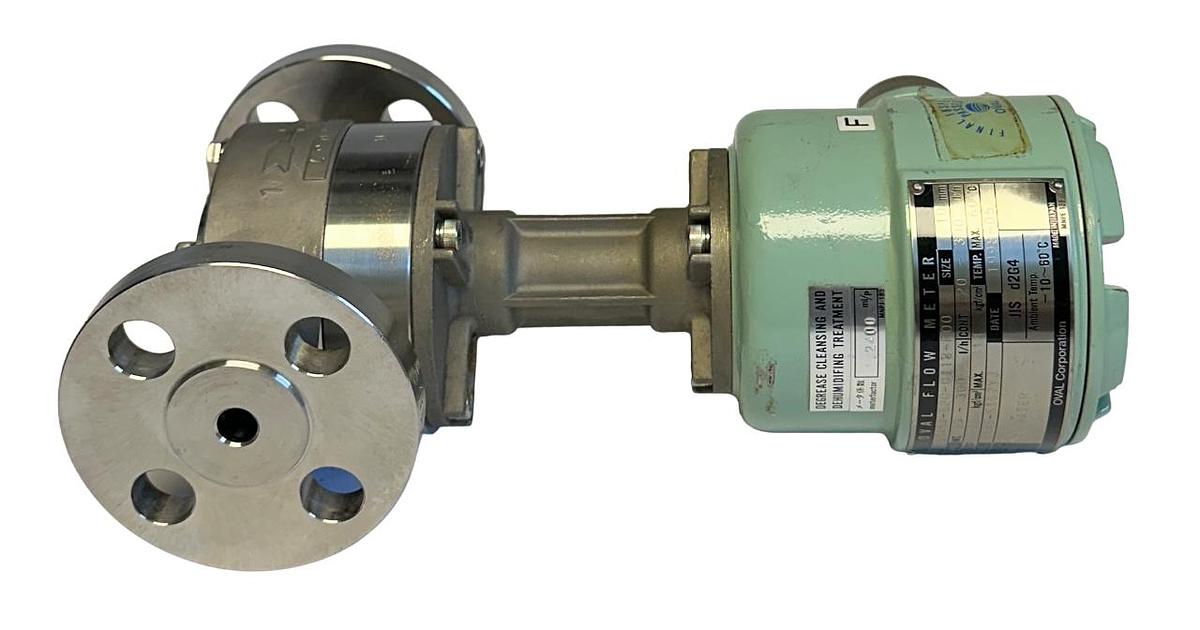 Used OVAL LC454-620-C118-F00 / LC454620C118F00 FLOW METER 10mm SIZE WATER SCS14 NSNP