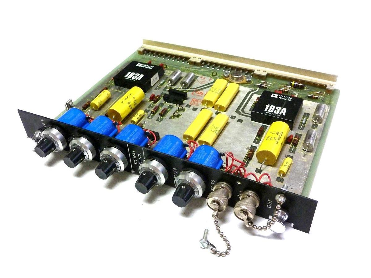 Used GENERAL ELECTRIC 44C331857-G01 SIGNAL CONDITIONING MODULE 60HZ 44C331857G01