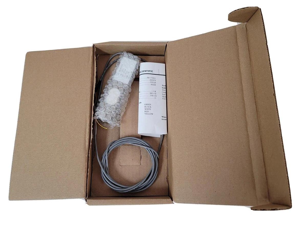 Used NIB THERMO FISHER P/N: 045079 LOAD CELL CAP: 250 LB MV/V: 2.000