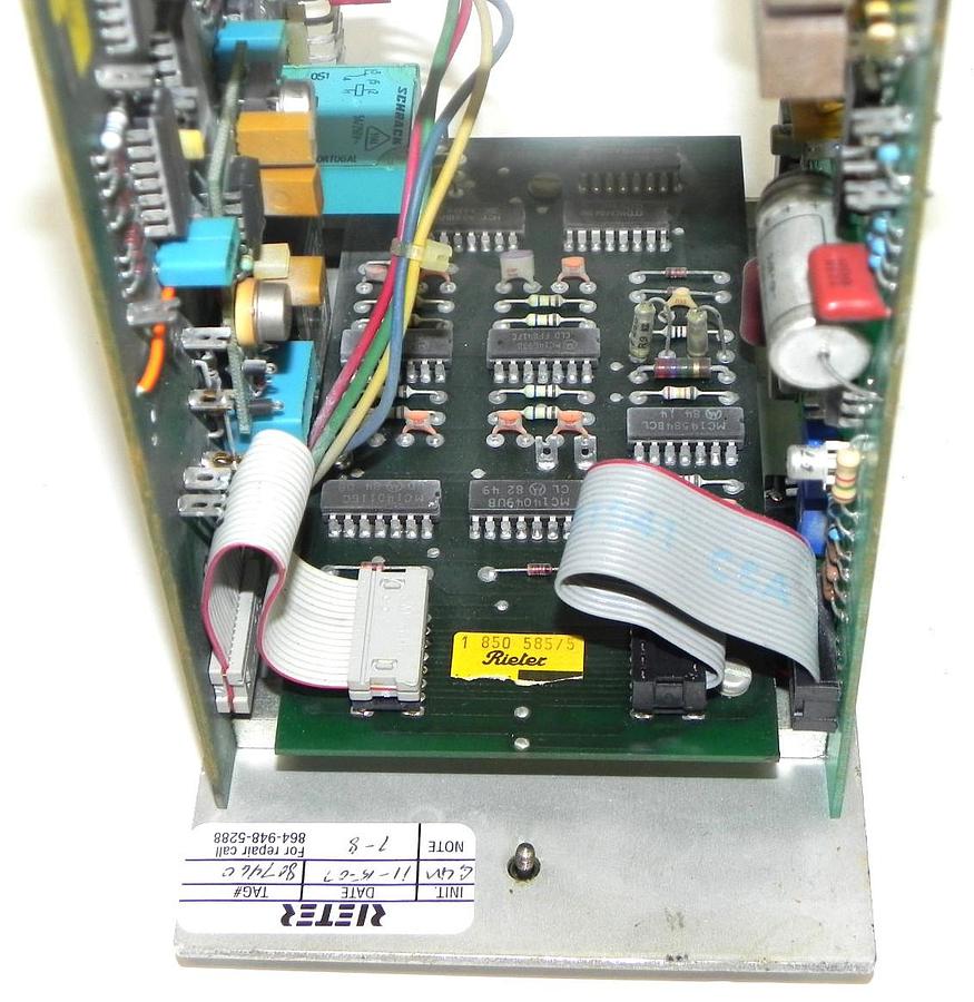 Used RIETER 1850 602 F-I-CONTROLLER 1850602 W/ 1 850 58575, 1 850 601/1, 92002 LH