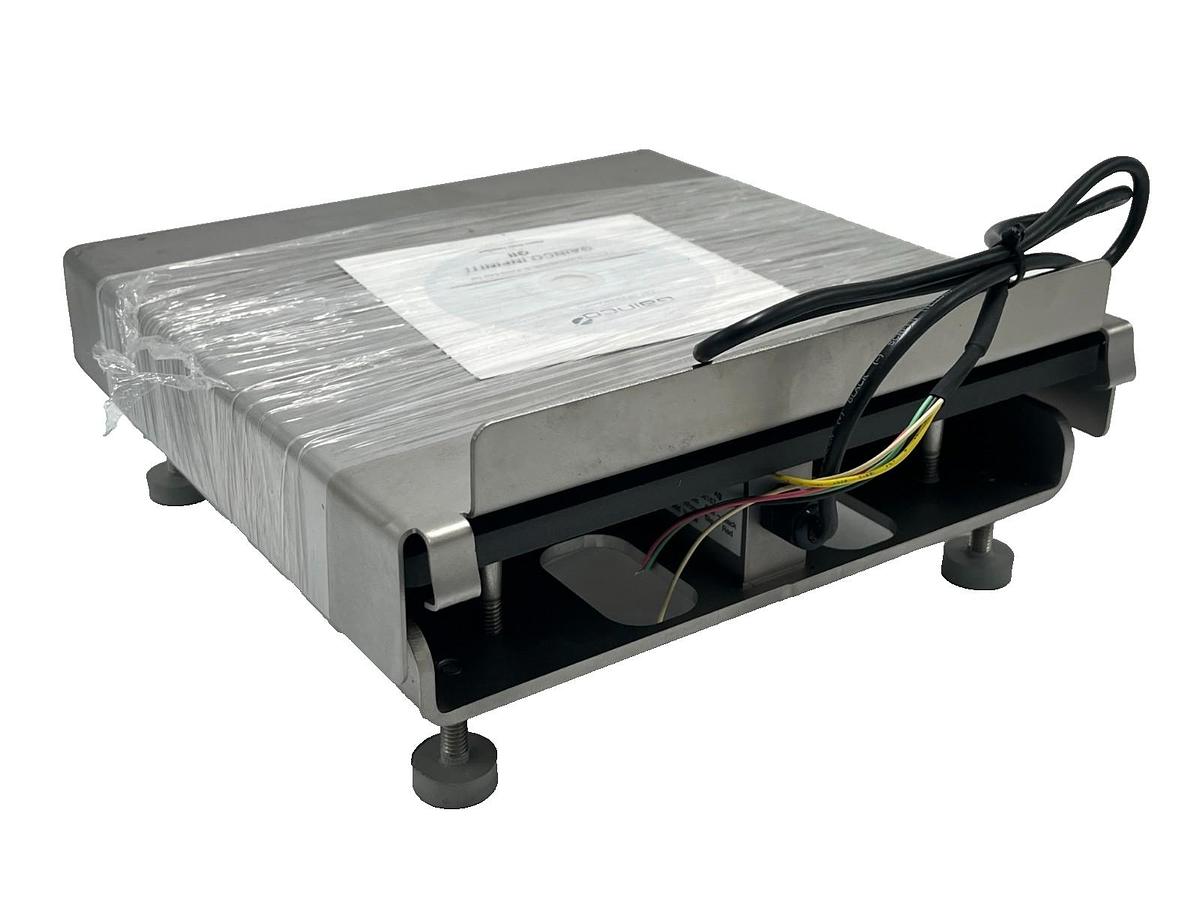 Used GAINCO DURAWEIGH 10x10" INDUSTRIAL BENCH SCALE BASE IP66 Washdown Food Grade S.S