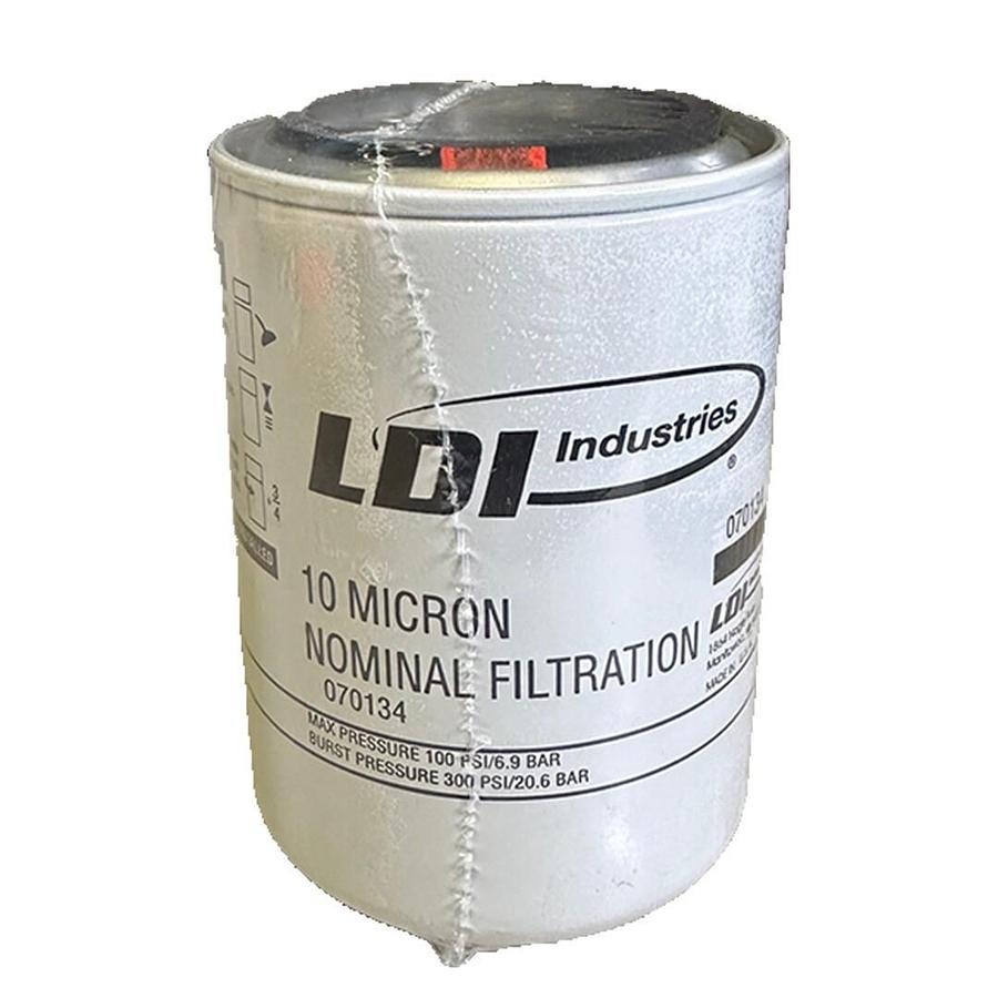 Used NEW LDI INDUSTRIES V70134 / 070134 10 MICRON NOMINAL FILTRATION FILTER
