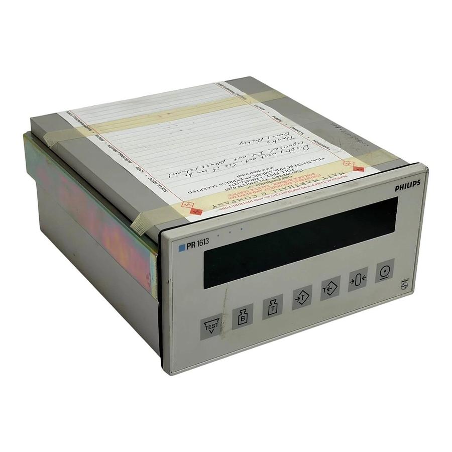 Used Philips PR1613/00 PR1613 Digital Weight Indicator Process Controller As Is Parts
