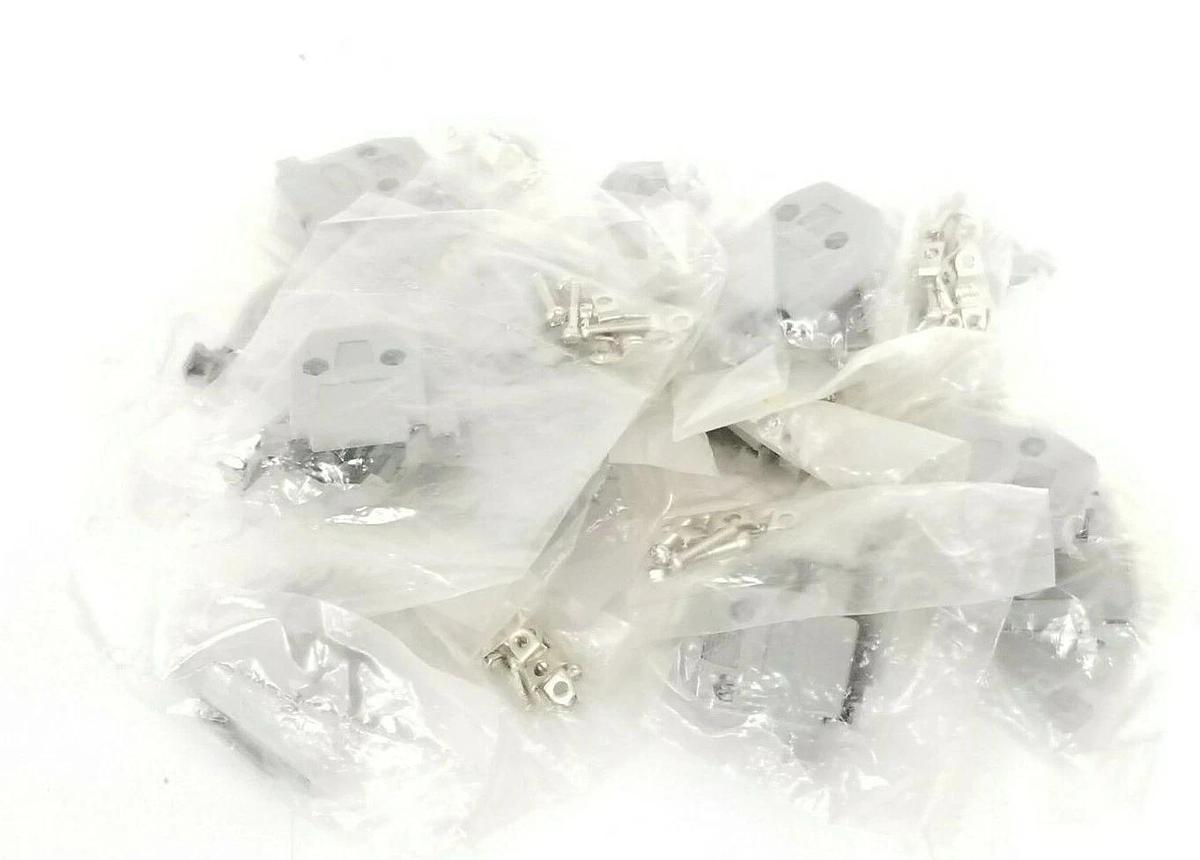 LOT OF 13 NEW AIM ELECTRIC 40-9715H D-SUB HOOD CONNECTORS 409715H