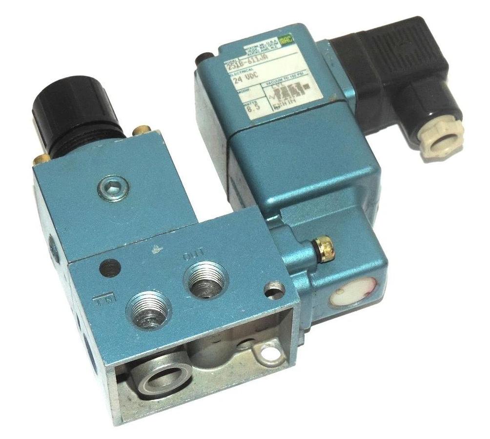 Used MAC 251B-611JA SOLENOID VALVE 24VDC 251B611JA