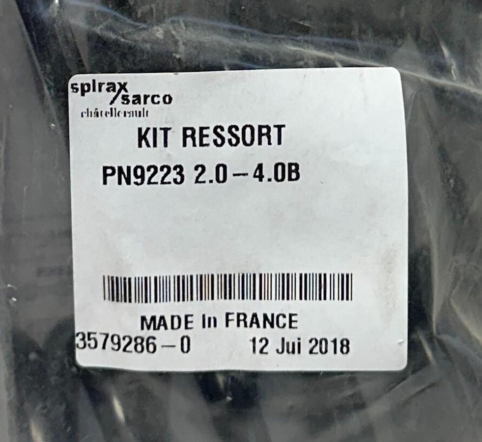 Used SPIRAX SARCO 3579286-0 / 35792860 SPRING KIT RESSORT PN9223 2.0-4.0B OEM NSMP