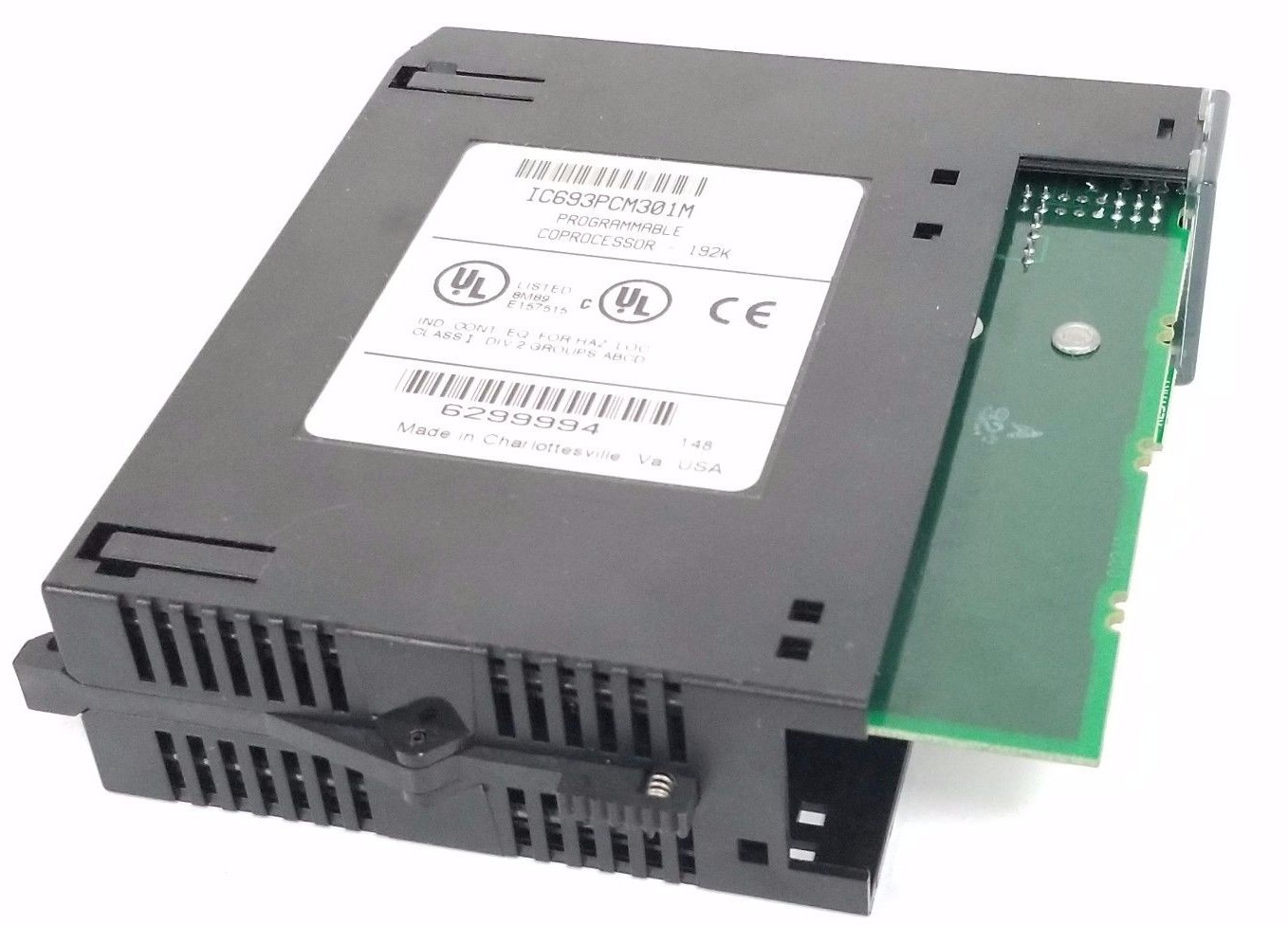 Used GE FANUC IC693PCM301M PROGRAMMABLE COPROCESSOR -192K