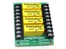 Used OPTO 22 PB4 BOARD W/ FOUR IAC24 RELAYS PB-4