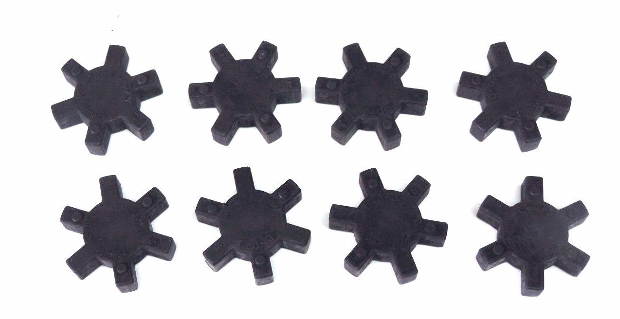 Used LOT OF 8 NEW LOVEJOY L-075 SPIDER INSERTS L075