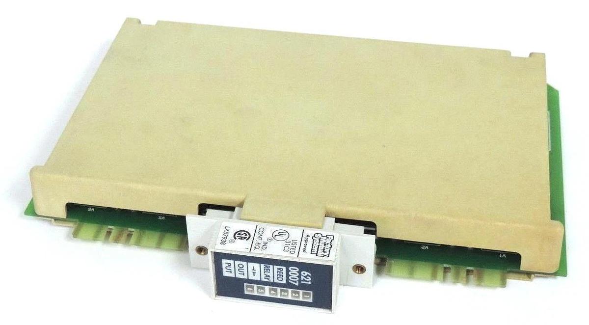 Used HONEYWELL 621-0007 OUTPUT MODULE REED RELAY 6210007