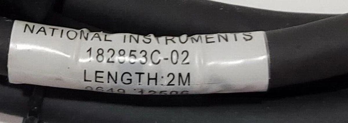 Used NATIONAL INSTRUMENTS 182853C-02 CABLE ASSEMBLY 2 METERS 182853C02