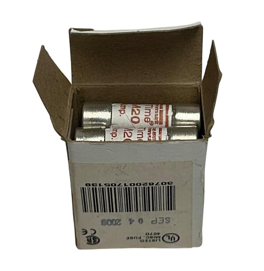 Used 10 FERRAZ SHAWMUT OTM20 ONE-TIME FUSES FAST-ACTING 20A 250VAC 10kA IR OEM NSMP