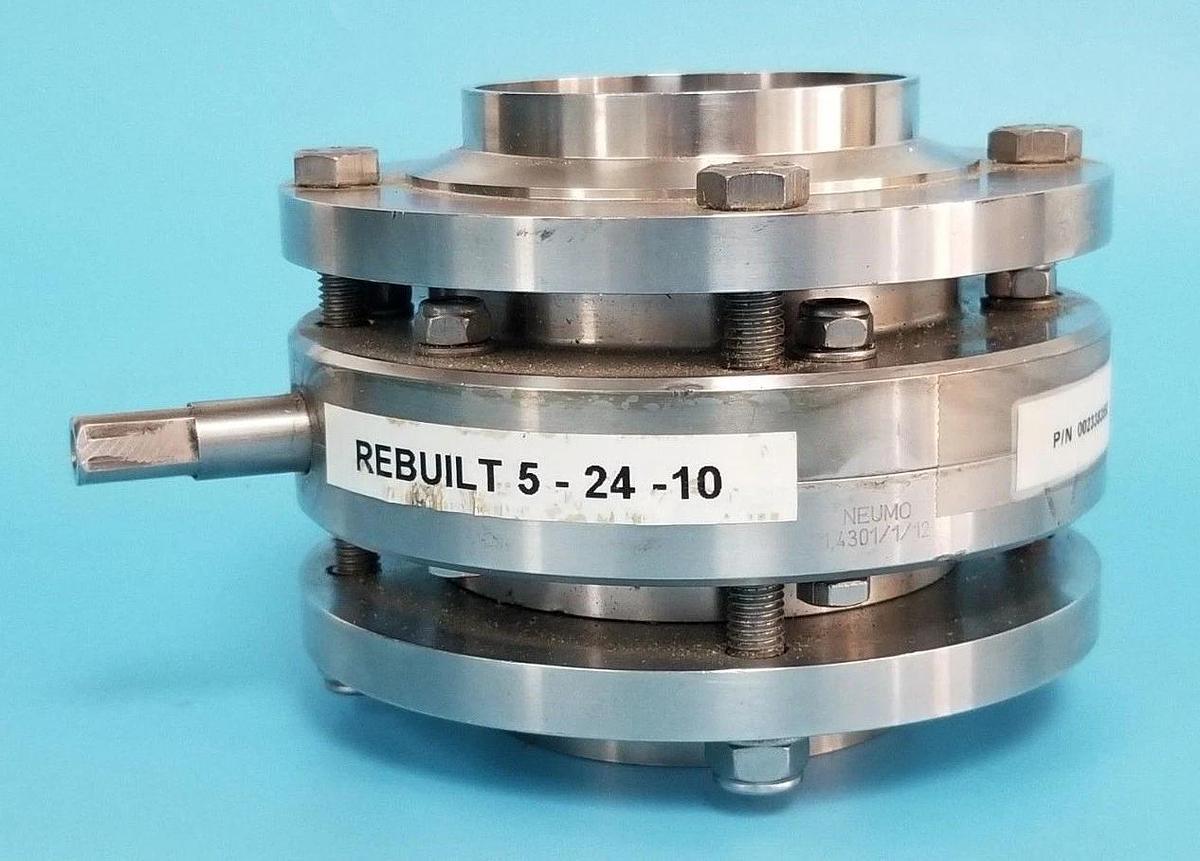 Used KRONES NEUMO 0023383592 STAINLESS STEEL DN25 VALVE 2-1/2'' 1.4301/1 *REBUILT*