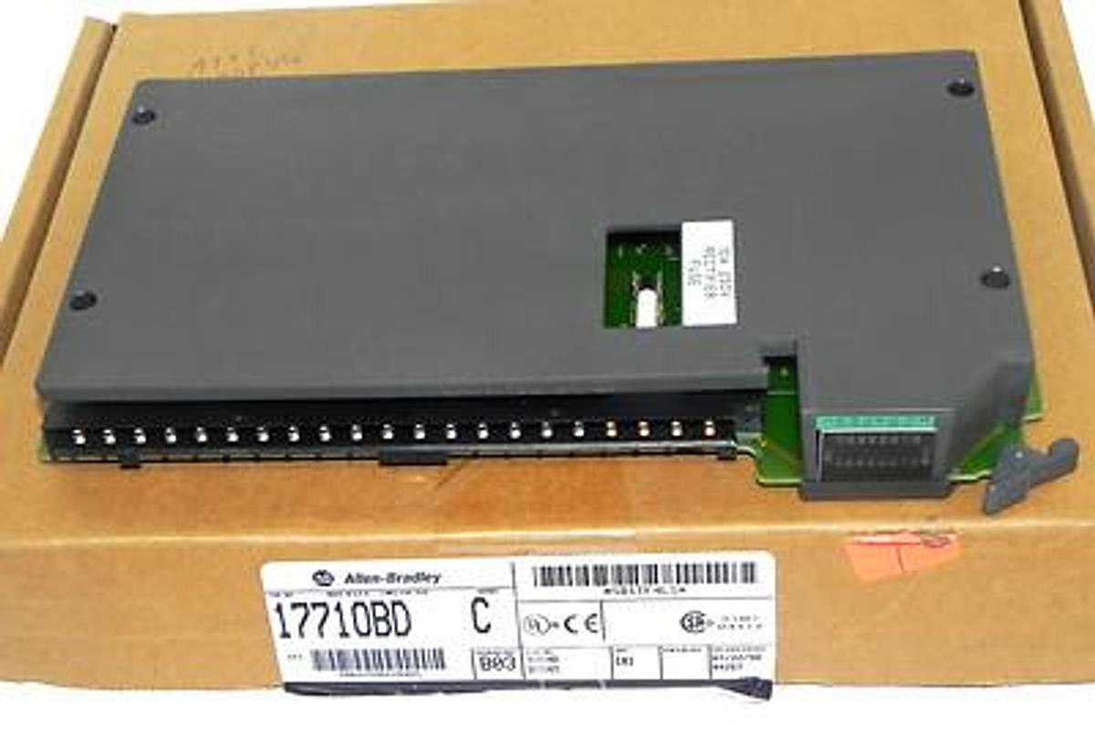 Used ALLEN BRADLEY 1771-OBD/C DC OUTPUT MODULE 1771OBD REV. B03 P/N: 96211471 C01
